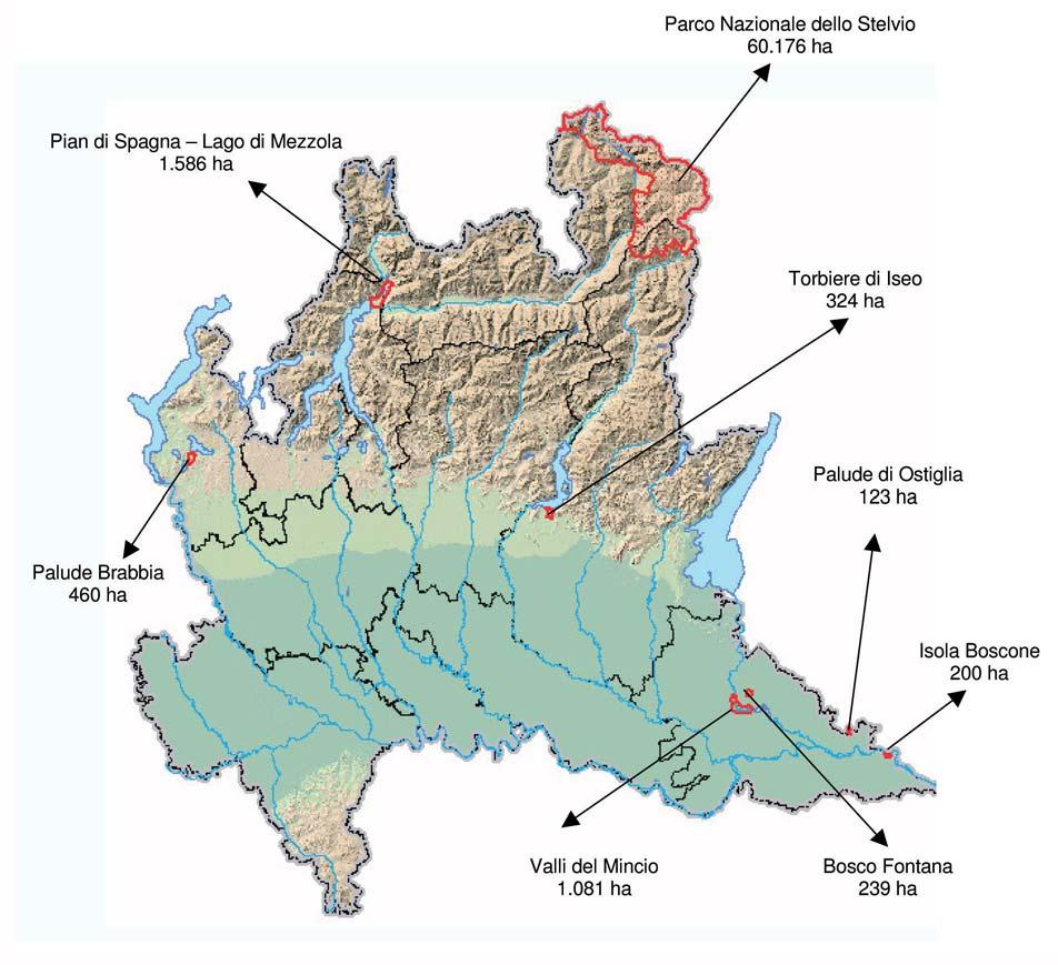 Zone di Protezione Speciale (ZPS) ZONE DI PROTEZIONE SPECIALE DELLA LOMBARDIA Area Tematica: Nome indicatore: Zone di Protezione Speciale (ZPS) Finalità: Valutare l estensione