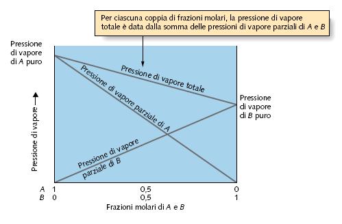 7.5 Le proprietà colligative: tensione di vapore e legge