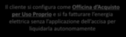 autoconsumo) vende in blocco l energia elettrica ad un soggetto obbligato e deve