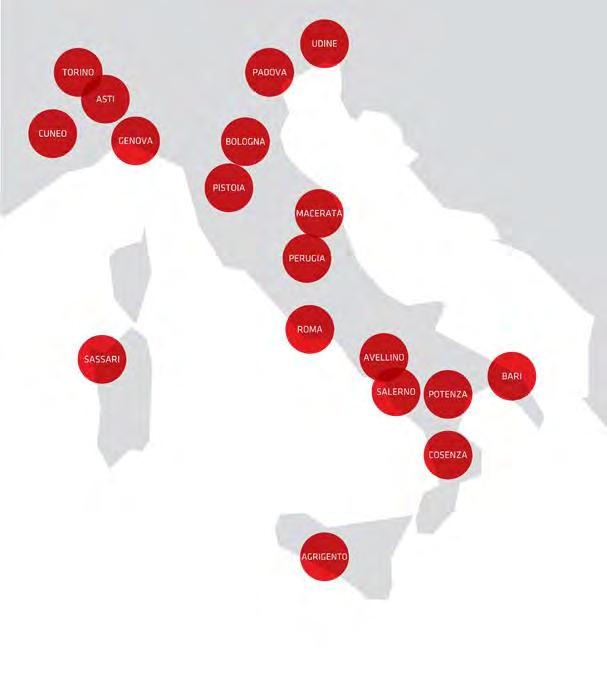 Mercati e rete Vendita LIGURIA PIEMONTE TOSCANA UMBRIA LAZIO CAMPANIA