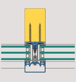 Sistemi di montanti/traverse Schweizer HMP Z Costruzione montanti/traverse /