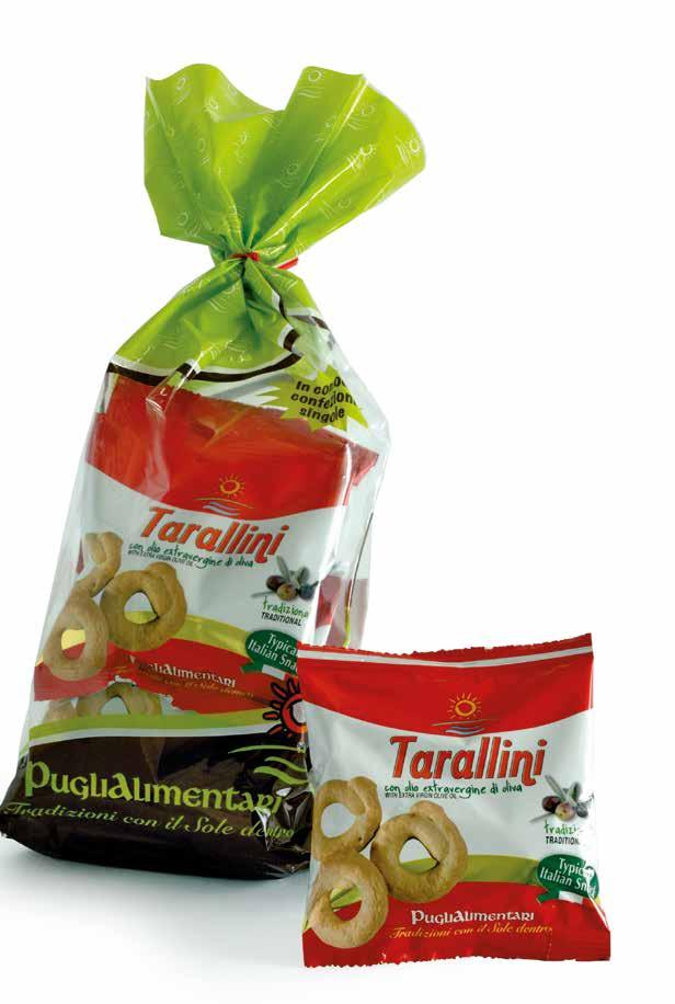 MULTIPACK: tarallini tradizionali, tarallini al finocchio stuzzichini pizza,