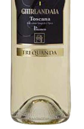 IGT Bianco Ghirlandaia Temperatura Temperature 50% Chardonnay e 50% Sauvignon Bianco. 50% Chardonnay and 50% Sauvignon Bianco. Bianco paglierino. Straw white coloured.