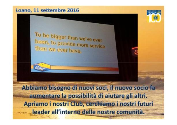 Ascoltare quello con le comunità ci chiedono, quello di cui hanno bisogno, anche se, a volte, queste esigenze, questi segnali di aiuto non sono proprio in linea con il tipo di Service a cui noi ci