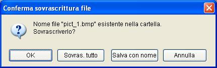 Nota: Il nome file dell immagine convertita corrisponde ai primi 8 caratteri del nome file dell immagine originale.