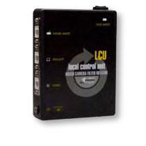 Modulo di rotazione filtro per telecamera RoscoVIEW - LCU (Local Control Unit, Unità di controllo locale) Descrizione: Unità di controllo locale (LCU) Controlla e alimenta il modulo di rotazione