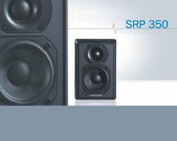 REFERENCE SERIES SRP 350 è un diffusore monitor di alta qualità ideale per applicazioni Multimediali Editing e Monitor Audio.