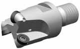 Frese a copiare Serie M100 Frese screw-on RD1003.. Spianatura e fresatura a copiare per uso generico.