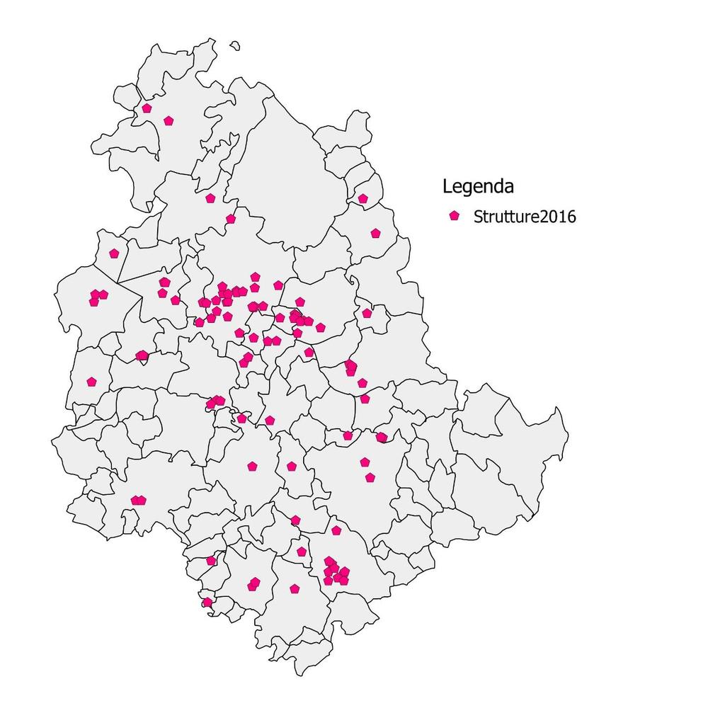 Georeferenziazione degli ambulatori veterinari afferenti al Centro Funzionale di Patologia Veterinaria per l