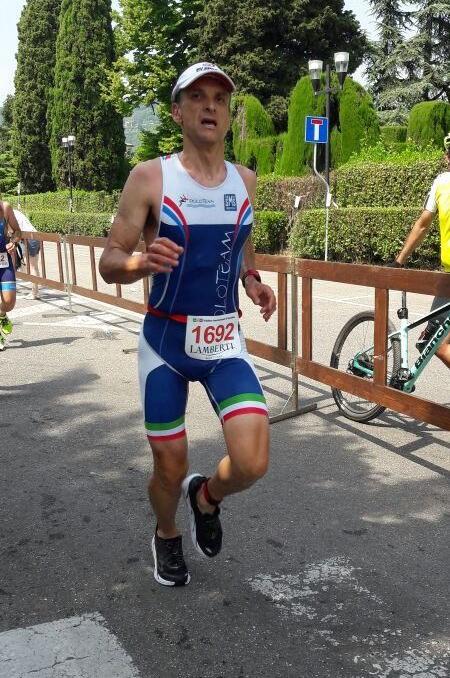 accio triathlon, ergo sum!"... Brava Daniela che ha completato la gara nonostante un leggero malore nella frazione run.