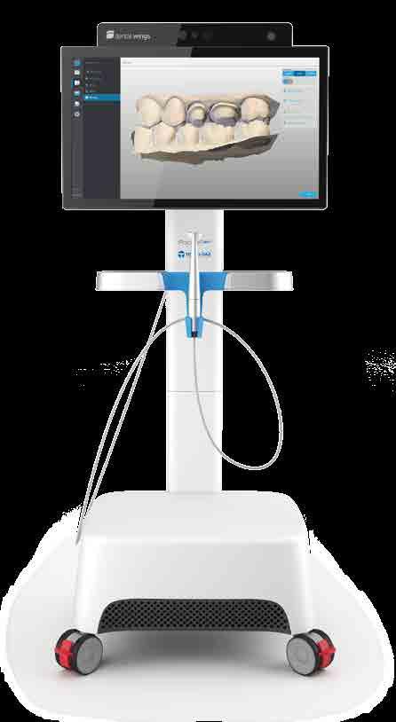 Modello integrato con stativo ergonomico ideale per tutti gli studi