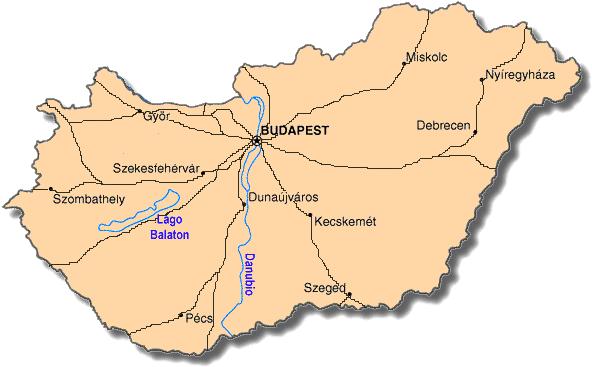 UNGHERIA Informazioni Generali Superficie: 93.030 Km2 Capitale: Budapest (1.696.000 abitanti, stima del 1 gennaio 2007) Altre principali città (stima del 1 gennaio 2007): Pest (1.177.