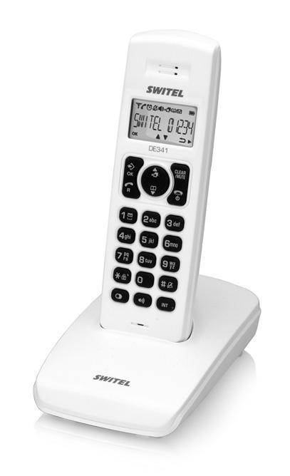 radiazioni Low radiation cordless DECT/GAP telephone DE34x