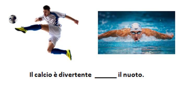 pagina5 Felicia: Il calcio è divertente il nuoto Fabio: Il calcio è DIVERTENTE