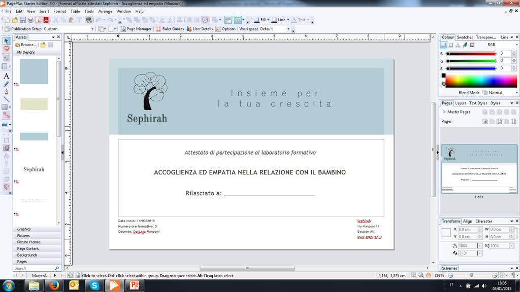 in collaborazione con Educare03, la rivista professionale per chi lavora con la prima infanzia CORSO DI FORMAZIONE EDUCATORE QUALIFICATO AL LAVORO NEI SERVIZI PER LA PRIMA INFANZIA (BAMBINI 0-3 ANNI)