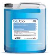 ph 12,4 ± 0,5 10000145 Kg 6 4 pz 10000150 Kg 12 1 pz Dosaggio per litro d acqua 1-2 g 2-3 g > 3 g DETERGENTE LIQUIDO Detergente liquido completo per forni professionali autopulenti.