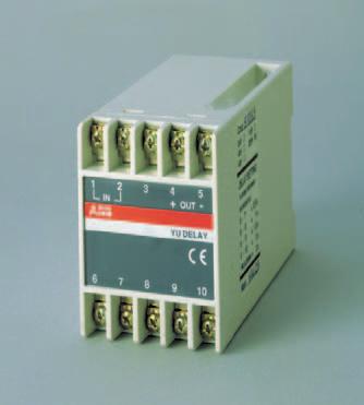 6. Ritardatore elettronico per sganciatore di minima tensione con alimentazione derivata a monte dell interruttore 7.