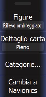 Selezione dei dati cartografici Questa unità può utilizzare dati cartografici Lowrance integrati, nonché Navionics, Fishing Hotspots, Jeppesen e altre schede cartografiche di terze parti.