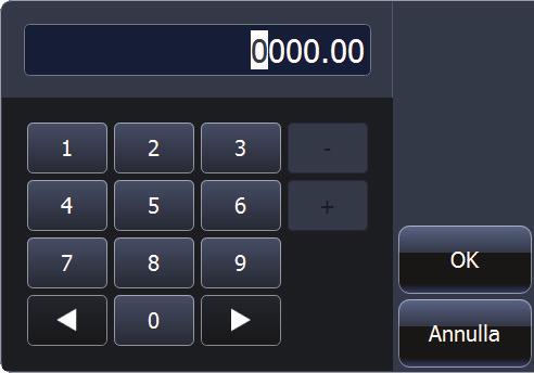 Calibrazione Se è necessario calibrare un serbatoio, riempire il serbatoio, toccare la casella di controllo Imposta a pieno e procedere alla calibrazione del serbatoio.