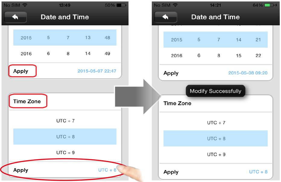 Impostare il parametro Time Zone a +1 Per l Italia.