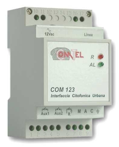 Interfaccia Cito-telefonica COM-123 Per collegamento su traslatore urbano di PBX MANUALE TECNICO INSTALLAZIONE Manuale di sistema COM-123 - Ver.1 DOCUMENTAZIONE PRELIMINARE Avvertenze 1.
