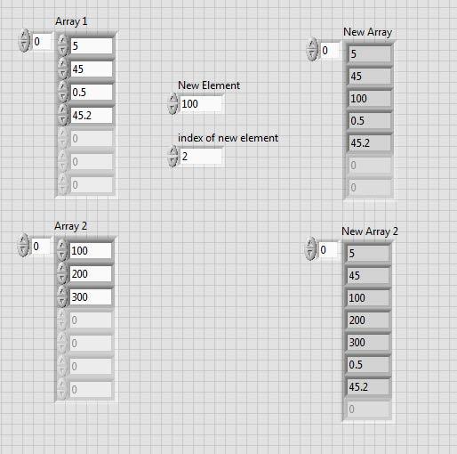 13 Insert into array La funzione Insert into array permette di inserire elementi scalari o array in un array preesistente.