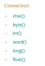 Il linguaggio di programmazione di Arduino e il