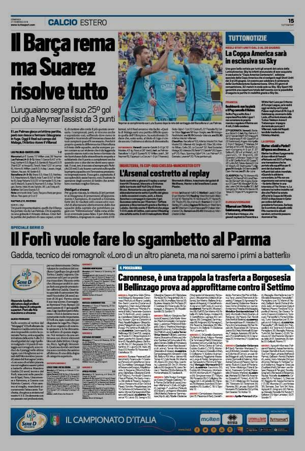 Pagina 14 TuttoSport IL PROGRAMMA Caronnese, è una trappola la trasferta a Borgosesia Il Bellinzago prova ad approfittarne contro il Settimo GiRoNE a.