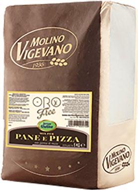 VIGEVANO ORO FREE SENZA GLUTINE Mix per Pizza in Teglia, Pizza Stesa e Pane. Preparato dietetico per pizza e pane senza glutine.