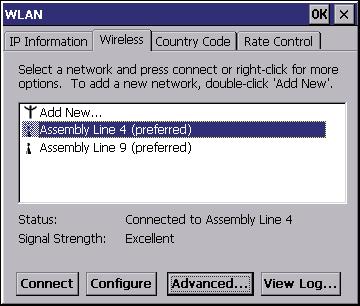 Configurazione del sistema operativo 6.2 WLAN 6.2.2 Parametrizzazione del collegamento WLAN Introduzione Definire i parametri per il collegamento WLAN o creare nuovi collegamenti WLAN.