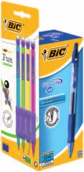 BIC VELOCITY Kit composto da penna a sfera BIC Velocity con inchiostro gel (confezione