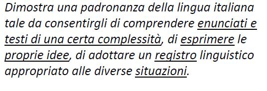 L esperienza del Circolo Letterario: la scrittura collaborativa La competenza che