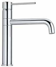 78CR579S Miscelatore monoforo lavello con bocca a fontana Single-lever kitchen mixer with fountain spout Mitigeur évier avec bec