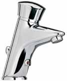 67CR651 Monocomando fotocellula scarico automatico 1 1/4 a rete Monobloc basin mixer with electronic control, 1 1/4 waste Mitigeur lavabo électronique,