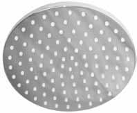 50CR759/30EBI Soffione in ottone anticalcare TONDO Ø 300 mm con snodo ROUND anti-limestone shower head with joint, in metal, Ø 300 mm Tête de douche anticalcaire ronde en laiton 300 avec rotule