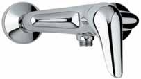 67CR511 Miscelatore doccia esterno 1/2 1/2 single-lever shower mixer Mitigeur douche apparent nu 1/2 Mezclador