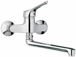 76CR511 Miscelatore doccia esterno 1/2 1/2 single-lever shower mixer Mitigeur douche apparent nu 1/2 Mezclador monomando ducha 1/2 sin equipo ducha