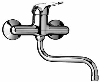 45CR511TC Miscelatore doccia esterno 1/2 1/2 single-lever shower mixer Mitigeur douche apparent nu 1/2 Mezclador monomando ducha 1/2 sin equipo ducha Brausemischer