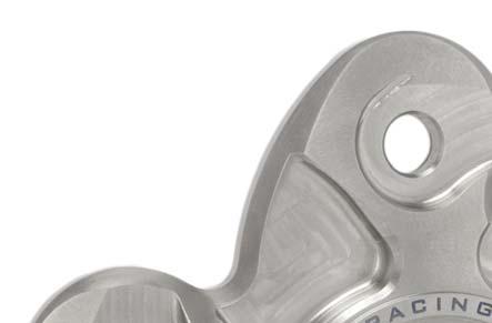 TITANIUM FLANGIA PORTACORONA "TITANIO" REAR SPROCKET COVER "TITANIUM" year GR 2 Duca 748 Tu