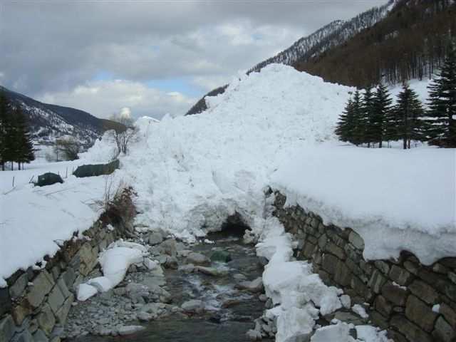 molti casi le valanghe