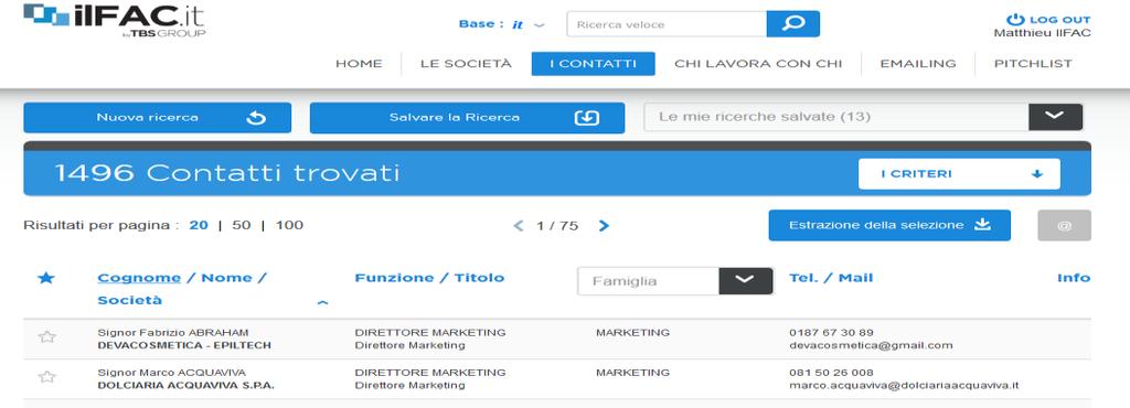 ABOUT TBS Italy - ilfac.it ilfac.it,è il database di business intelligence sviluppato da TBS Italy, sulle aziende che investono nel marketing e nella comunicazione.