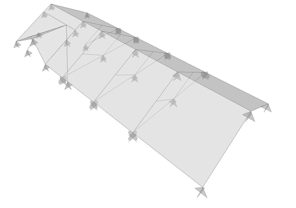 DIMENSIONAMENTO DELLA CAPRIATA Verifica di resistenza degli elementi principali (puntoni e catene) Per il dimensionamento degli elementi costituenti la capriata, mentre per il Blocco A per evitare