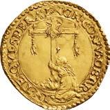 ERCOLE II (1534-1559) Scudo d oro senza data col titolo di DVX