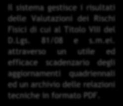 attraverso un utile ed efficace scadenzario degli aggiornamenti