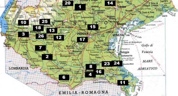 17 MOSCHIN 18 AGRINORDEST 19 POSSAMAI 20 FIORENTIN 21 TORMENA 22 TRACTORSERVICE 23 PAVAN 24 BIROLO 25 ROSSETTI 26 FLORIDA 27 TURRINI 28 CASA DEL TRATTORE 29 STELLA MAURO 30 PERON 31 IDEAL 32