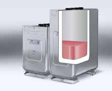 Cisterne combinate Dehoust in PE: 2 in 1 Le cisterne combinate in materiale sintetico e acciaio Dehoust fanno nel contempo da serbatoio e da vasca di raccolta.