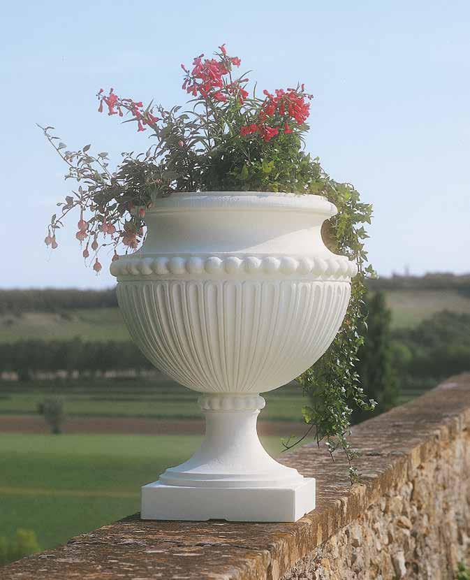 impero fioriera vase blumenspindel copa coupe sur pied basamento