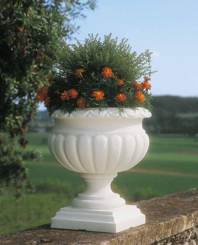 etrusca fioriera vase blumenspindel copa coupe sur pied basamento basamento