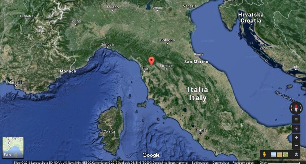 Inquadramento geografico/2 Il caso di studio è situato nell area peri-urbana di Sant Alessio, a nord di