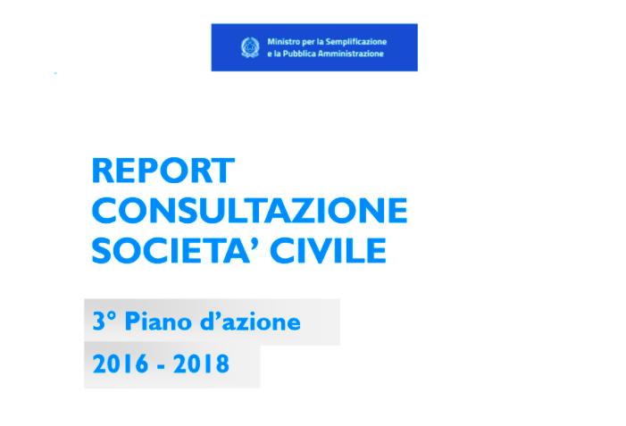 il 3 Piano d azione per l open government I fase consultazione (6 giugno - 15 luglio) Pervenute 52 proposte: Trasparenza: 11 Open data: 10 Accountability: 11